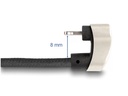 Delock USB 2.0-Kabel 180° gewinkelt USB C - Lightning 1 m