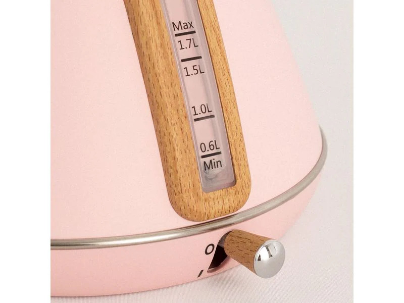 Create Wasserkocher Retro L 1.7 l,  Pastelrosa
