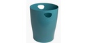 Exacompta Papierkorb Ecobin Skandi 15 L, Pazifikblau