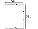 Exacompta Gummibandmappe A4 Skandi Hellrosa