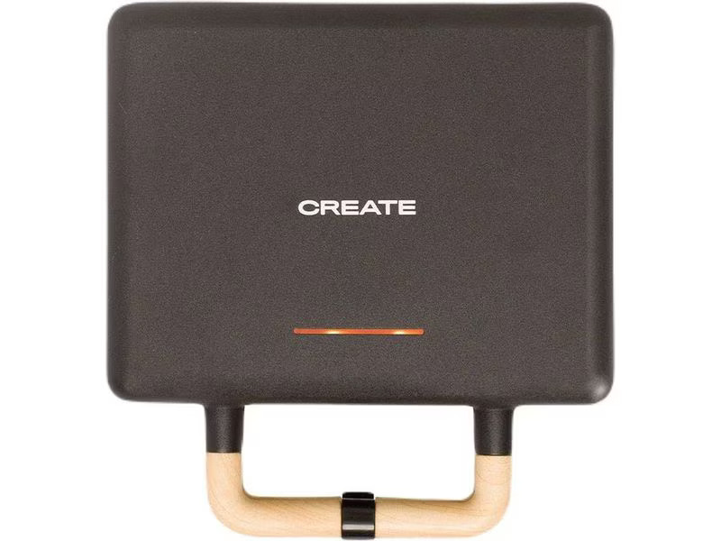 Create Waffeleisen Stone 3 in 1 Studio Schwarz