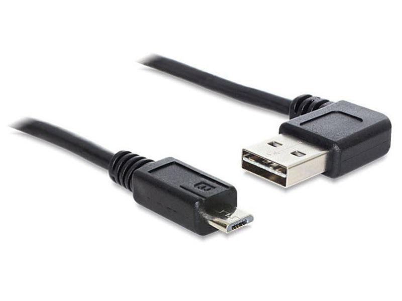 Delock USB 2.0-Kabel A - MicroB EASY-USB gewinkelt 1 m