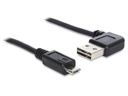 Delock USB 2.0-Kabel A - MicroB EASY-USB gewinkelt 1 m