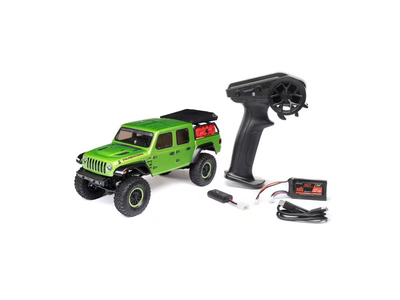 Axial Scale Crawler SCX24 Jeep JT Gladiator Grün, RTR, 1:24