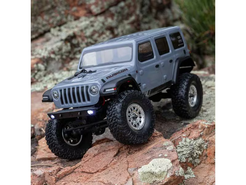Axial Scale Crawler SCX24 Jeep JLU Wrangler Grau, RTR, 1:24
