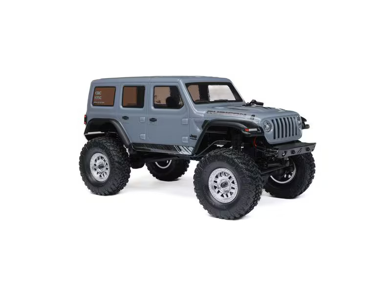 Axial Scale Crawler SCX24 Jeep JLU Wrangler Grau, RTR, 1:24