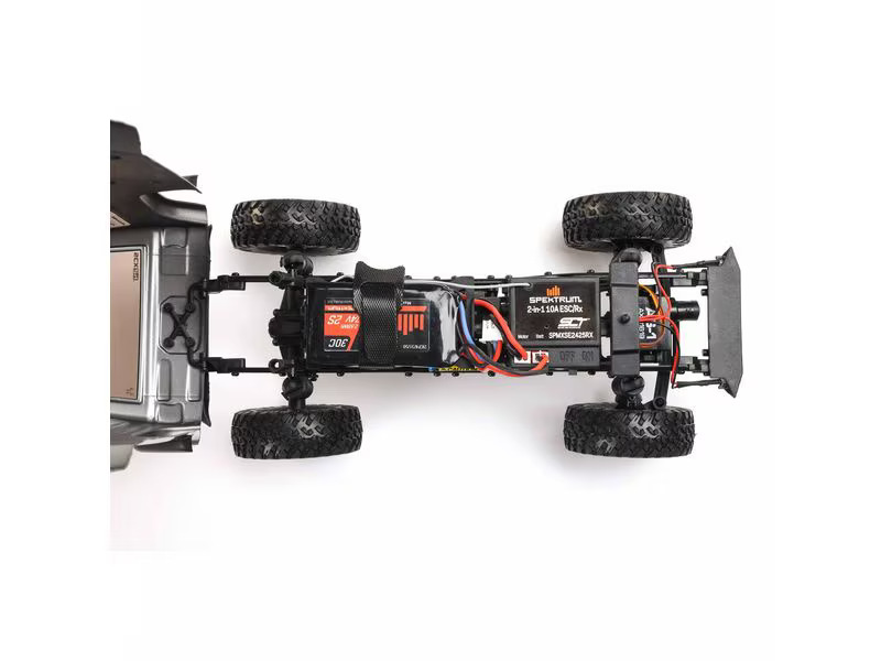 Axial Scale Crawler SCX24 Jeep JLU Wrangler Grau, RTR, 1:24
