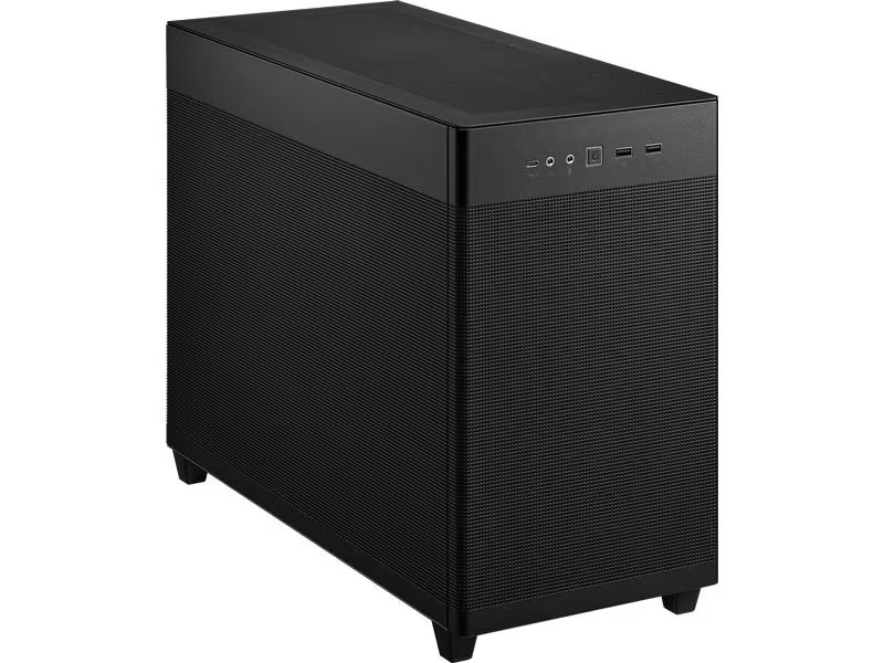 ASUS PC-Gehäuse AP201 MicroATX TG Schwarz