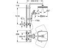 GROHE Duschsystem mit Thermostatbatterie Vitalio Comfort 250