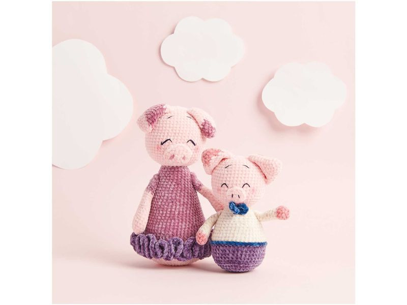 Rico Design Wolle Ricorumi Nilli Nilli Rosa