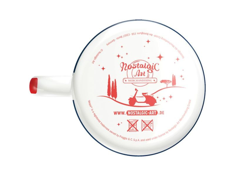 Nostalgic Art Universaltasse Vespa 360 ml, 1 Stück, Dunkelblau/Weiss