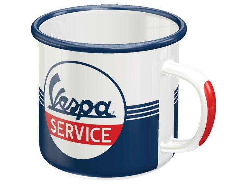 Nostalgic Art Universaltasse Vespa 360 ml, 1 Stück, Dunkelblau/Weiss