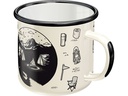Nostalgic Art Universaltasse Enjoy 360 ml, 1 Stück, Schwarz/Weiss