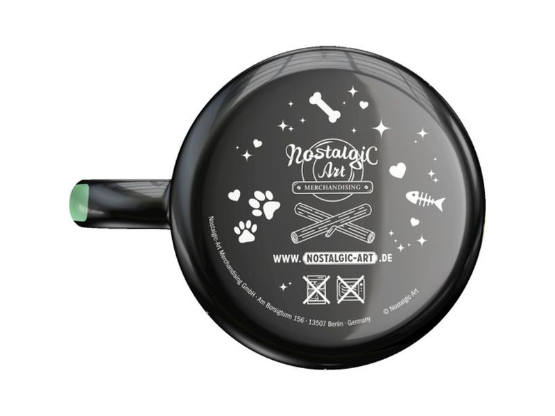 Nostalgic Art Universaltasse Cat Lover 360 ml, 1 Stück, Schwarz