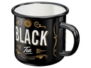 Nostalgic Art Universaltasse Black Tea 360 ml, 1 Stück, Schwarz
