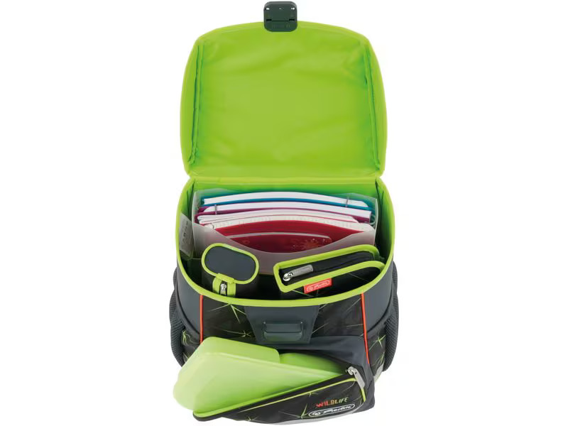 Herlitz Schulthek Loop Plus Wild Life 4-teiliges Set