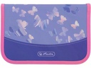 Herlitz Schulthek Loop Plus Blue Butterfly 4-teiliges Set