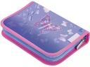 Herlitz Schulthek Loop Plus Blue Butterfly 4-teiliges Set