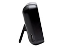 Shelly WLAN-Luftfeuchte- und Temperatursensor H&amp;T Gen3, Schwarz