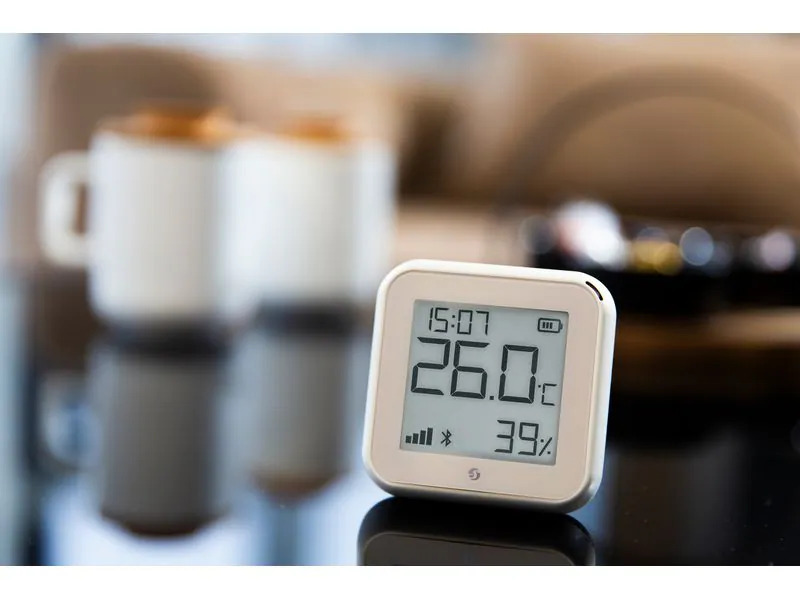 Shelly WLAN-Luftfeuchte- und Temperatursensor H&amp;T Gen3, Ivory
