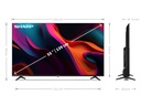 Sharp TV 55GL4260E 55, 3840 x 2160 (Ultra HD 4K), LED-LCD