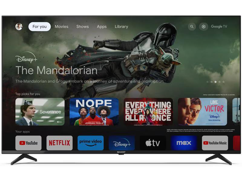 Sharp TV 55GL4260E 55, 3840 x 2160 (Ultra HD 4K), LED-LCD