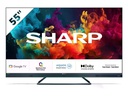 Sharp TV 55FQ5EG 55, 3840 x 2160 (Ultra HD 4K), LED-LCD