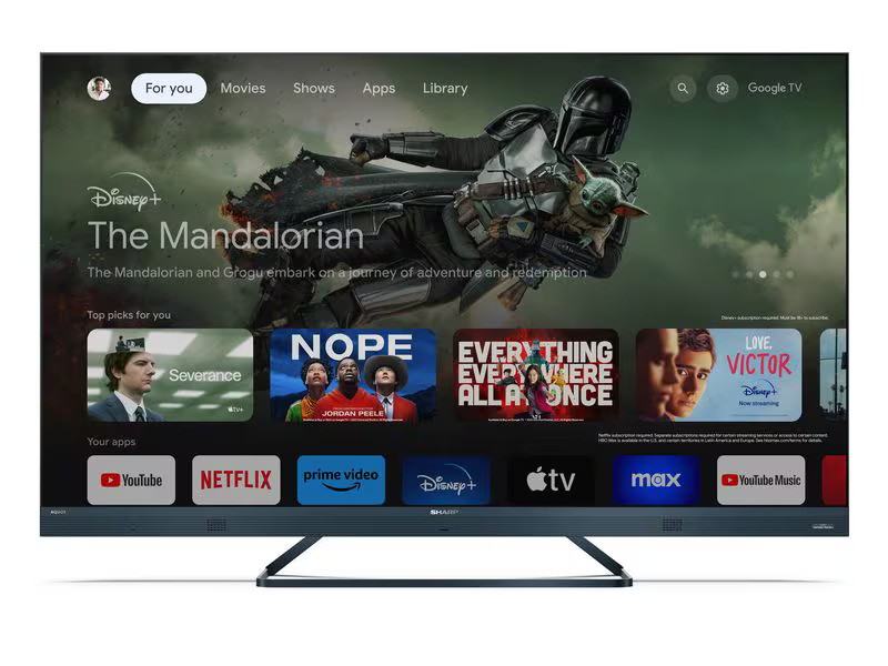 Sharp TV 55FQ5EG 55, 3840 x 2160 (Ultra HD 4K), LED-LCD