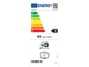 Sharp TV 50GL4260E 50, 3840 x 2160 (Ultra HD 4K), LED-LCD