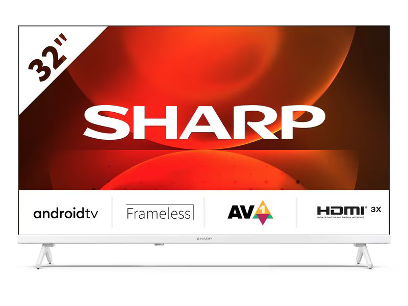 Sharp TV 32FH2EAW 32, 1366 x 768 (WXGA), LED-LCD