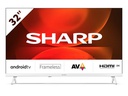 Sharp TV 32FH2EAW 32, 1366 x 768 (WXGA), LED-LCD