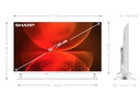 Sharp TV 32FH2EAW 32, 1366 x 768 (WXGA), LED-LCD