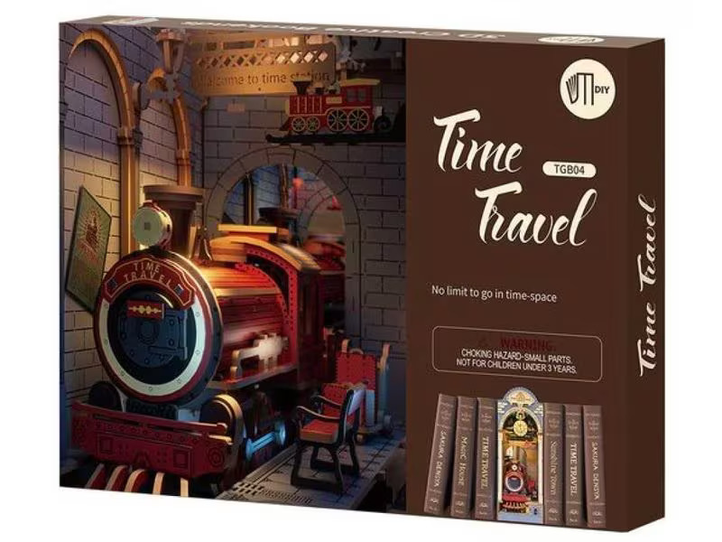 RoboTime Bausatz Book Nook Time Travel