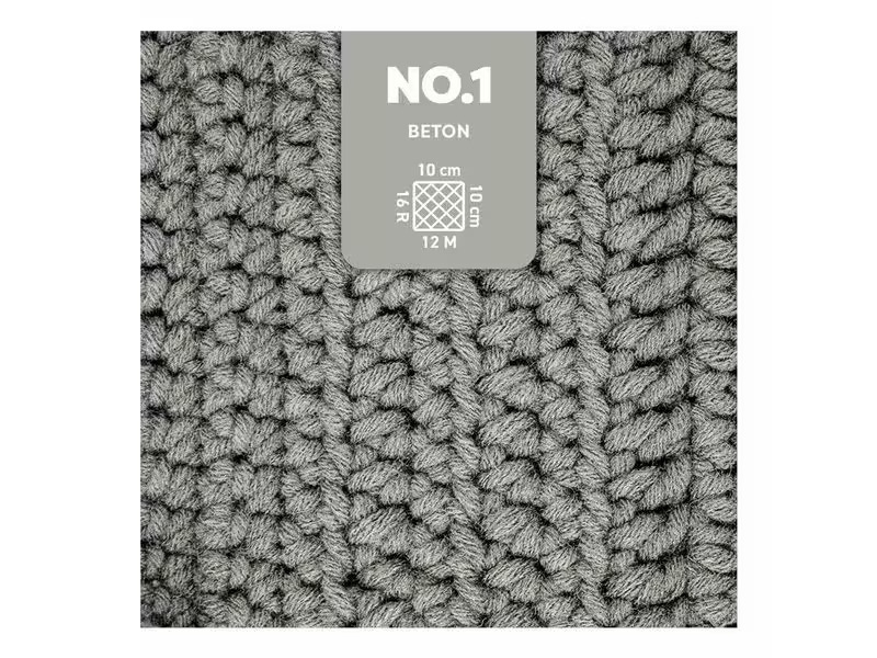 myBoshi Wolle Nr.1 Beton 50 g, 55 m