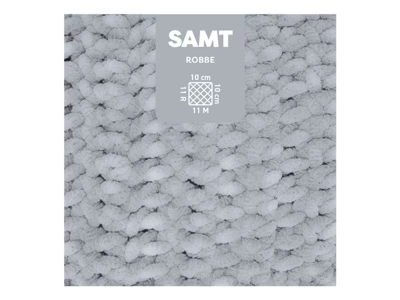 myBoshi Wolle Chenille Samt Robbe 100 g, 100 m
