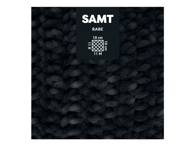 myBoshi Wolle Chenille Samt Rabe 100 g, 100 m