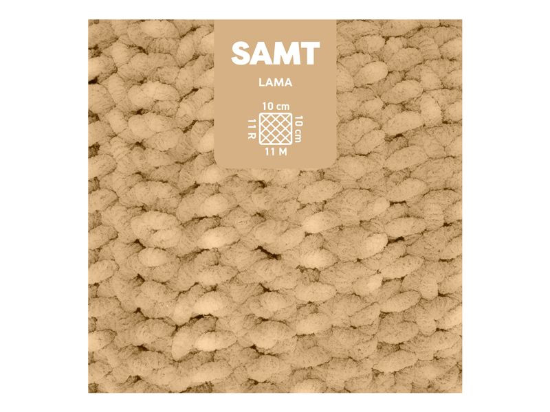 myBoshi Wolle Chenille Samt Lama 100 g, 100 m