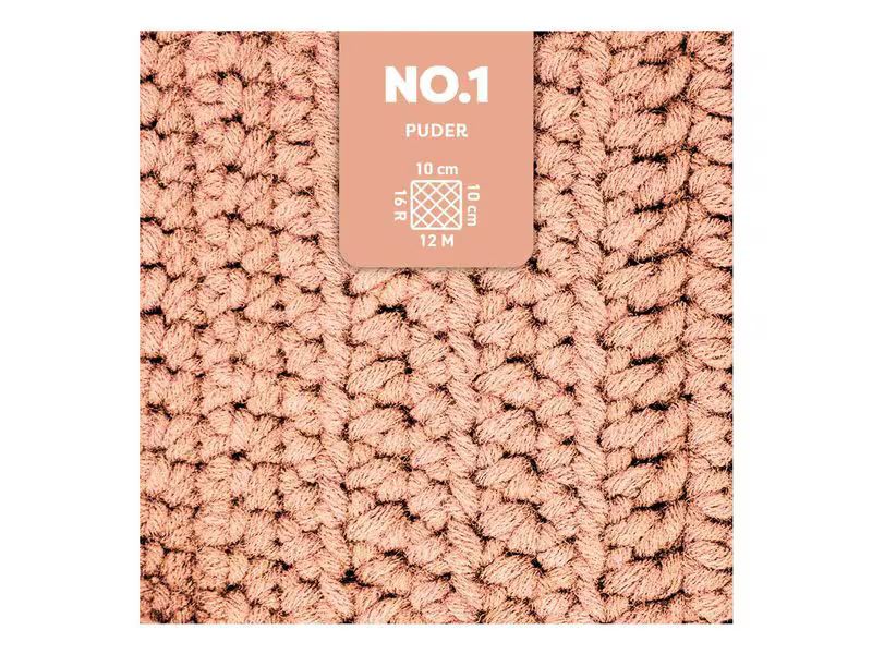 myBoshi Wolle Nr.1 Puder 50 g, 55 m