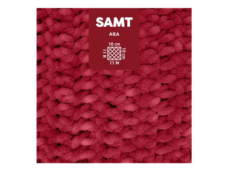 myBoshi Wolle Chenille Samt Ara 100 g, 100 m