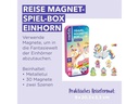 mierEdu Kinderspiel Reise-Magnetspielbox – Einhorn