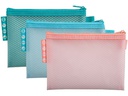 Exacompta Etui EVA Chromaline A6, Pastell, Farben assortiert, 3 Stück