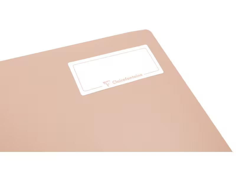 Clairefontaine Notizbuch Blush A5, liniert, Eisblau
