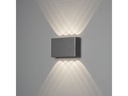 Konstsmide Wandleuchte Chieri, 3000K, 10W, Anthrazit