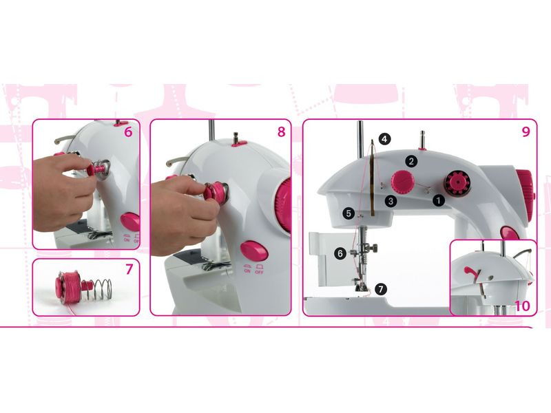 Klein-Toys Kinder-Nähmaschine