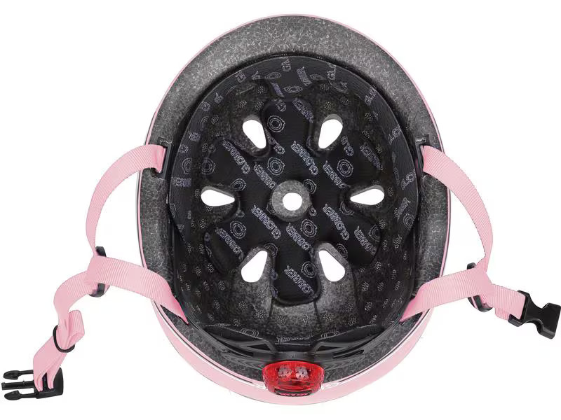 GLOBBER Helm Go Up Lights XXS/XS Pastelpink