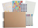 Exacompta Kreativalbum Scrap-Addict Kraft