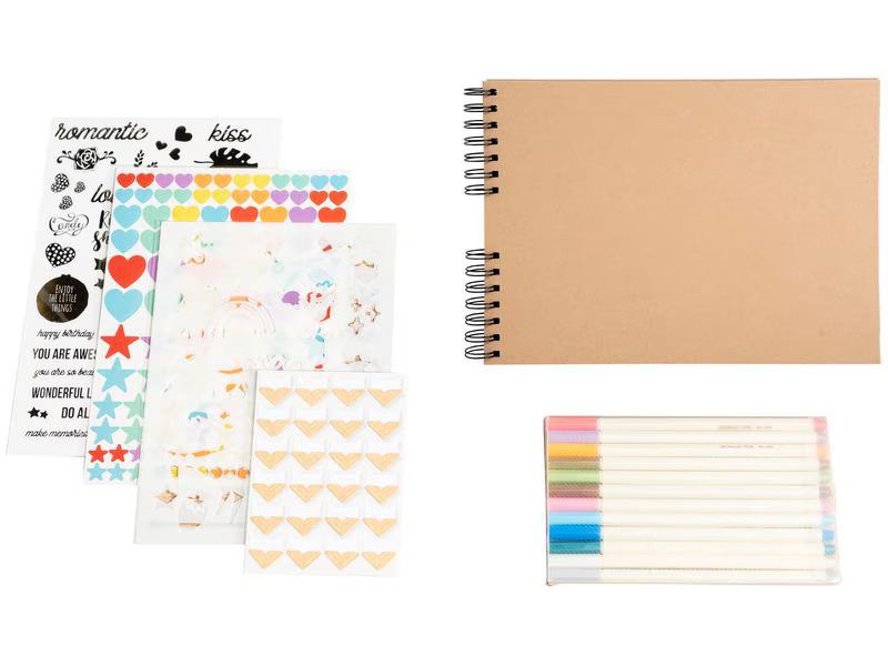 Exacompta Kreativalbum Scrap-Addict Kraft
