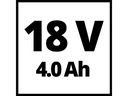 Einhell Akku-Rasenmäher GE-CM 18/33-2 Li Set