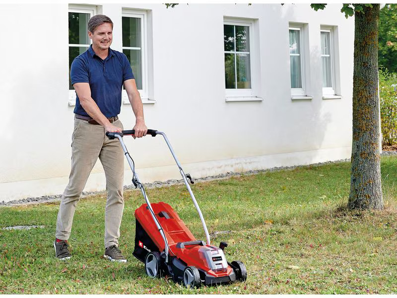 Einhell Akku-Rasenmäher GE-CM 18/33-2 Li Set
