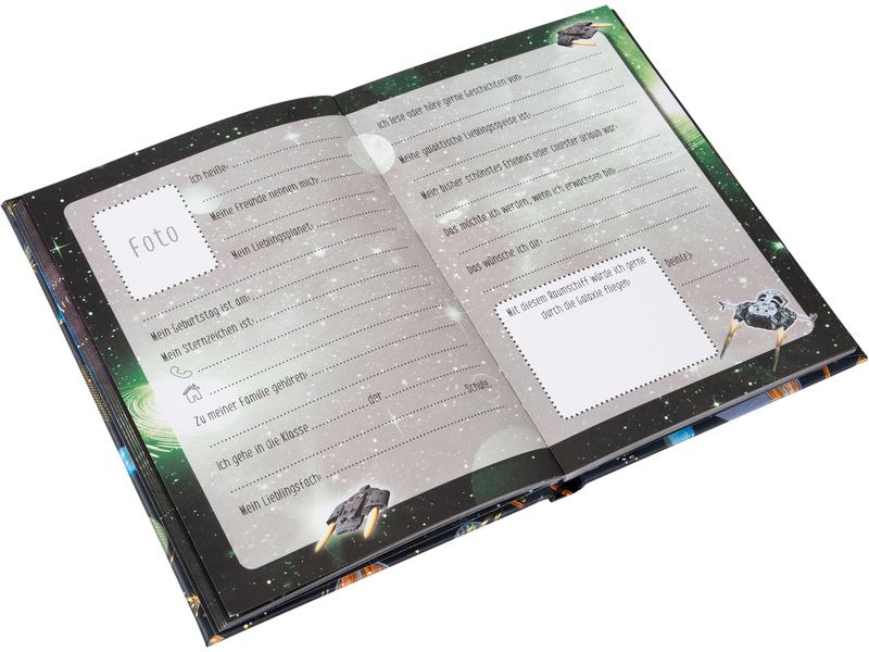 Goldbuch Freundebuch Universe A5, 88 Seiten